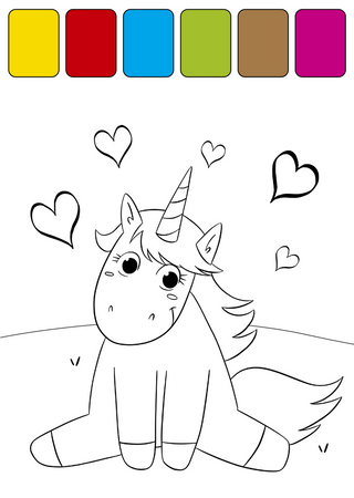 Świat w kolorach magii. Moje Jednorożce. Jak malowane