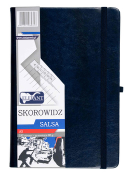 Skorowidz A5 Salsa granatowy