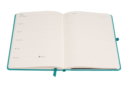 Kalendarz 2026 Minimalizm A5 TNS turkus