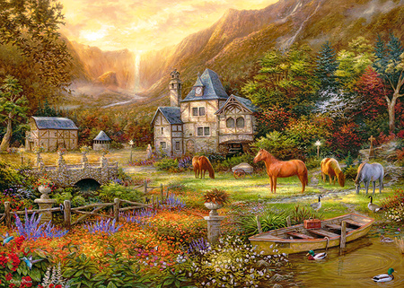 Puzzle 1000 CherryPazzi The Golden Valley 30493