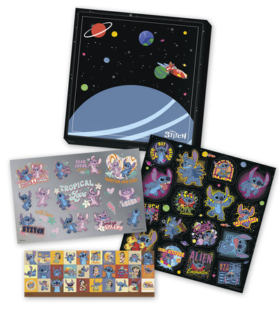 Zestaw Naklejek ze Stitchem i przyjaciółmi