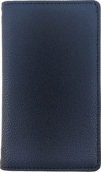 Kalendarz 2026 B6 tygodniowy ekoskóra granatowy