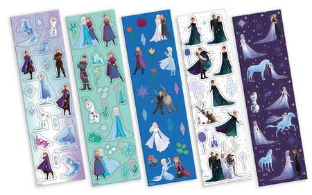 Zestaw naklejek 58 szt Frozen FR50026