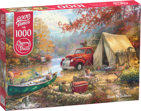 Puzzle 1000 CherryPazzi Share the Outdoors 30394