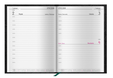 Kalendarz 2026 Mars A5