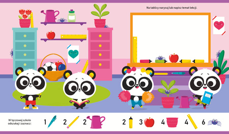 Tęczowe pandy. Tęczowe zwierzaki