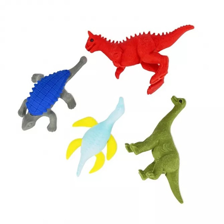 Gumki do mazania Dino 4 szt.