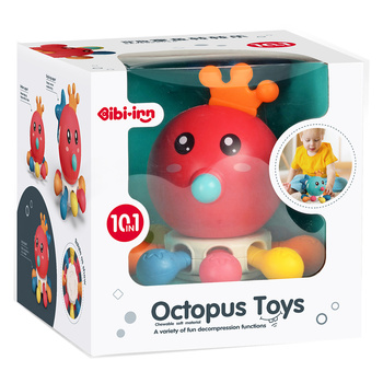 Sensoryczna ośmiornica 1 szt. mix