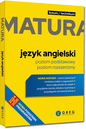 Język angielski. Matura. Poziom podstawowy i rozszerzony. Repetytorium maturalne wyd. 2025