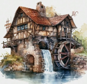 Diamentowa Mozaika Dom młynarza NO-2000156