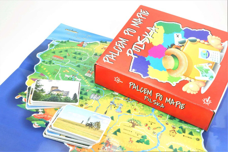 Gra Palcem po mapie Polska