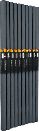 Paczka Bibuła marszczona 50x200 popielaty 10 rolek