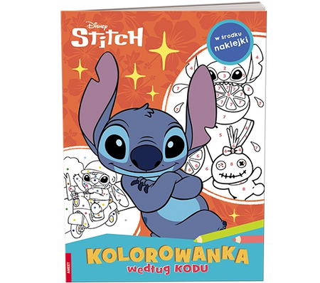 Disney Stitch Kolorowanka według kod KKO-9106
