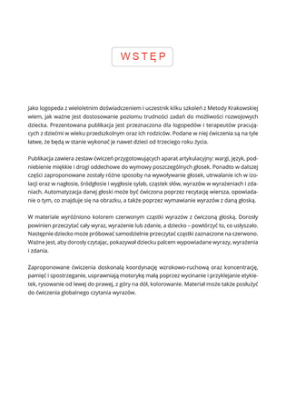 Ćwiczenia wprowadzające i utrwalające głoski S, Z, C, DZ