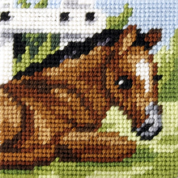 Zestaw do haftu Moje pierwsze wyszywanie Źrebaczek