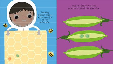 Na wsi. Maluj paluszkiem