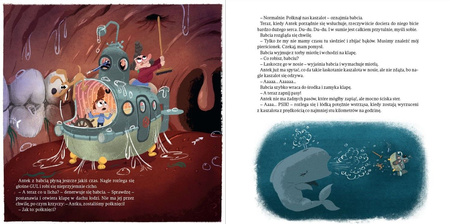 Antek z babcią na dnie morza. Antek i babcia. Tom 1