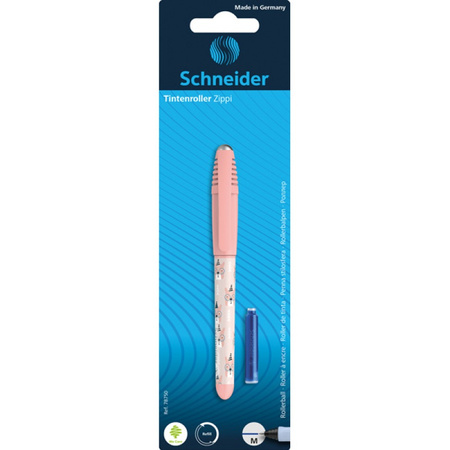 Pióro kulkowe Schneider Zippi + 1 cartridge mix blister