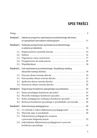 Radosny rozwój program wychowania przedszkolnego dla dzieci ze specjalnymi potrzebami edukacyjnymi