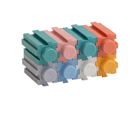 Eko klocki małych geniuszy konstrukcyjne