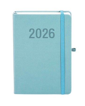 Kalendarz 2026 Memofix A5 DNS błękitny