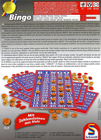 Gra Bingo linia klasyczna