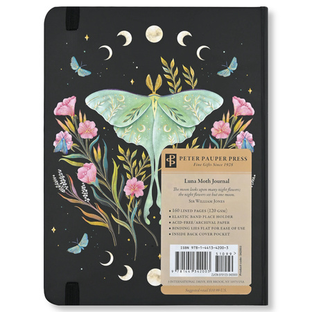 Notatnik A5 Midi Ćma księżycowa Peter Pauper Press