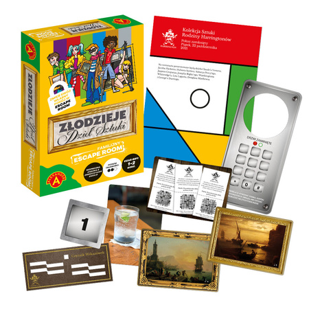 Gra Złodzieje dzieł sztuki Escape Room 2