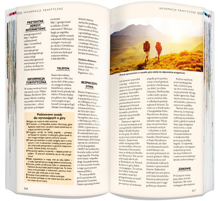 Gruzja zestaw przewodnikowy 3w1 2023