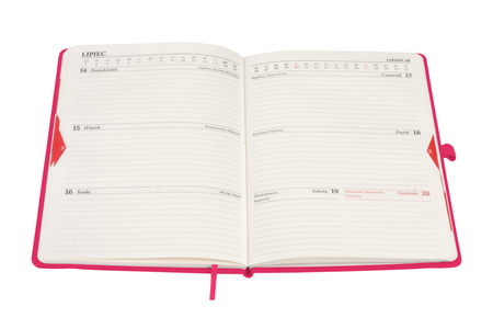 Kalendarz 2026 Memofix A5 TDW różowy