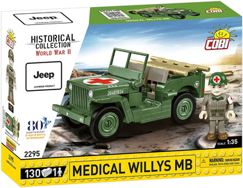 COBI Klocki Medical Willys Mb
