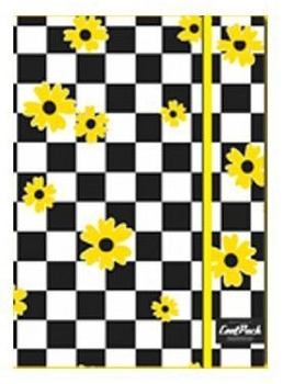 Brulion A5 z gumką 80k linia Coolpack chess flow