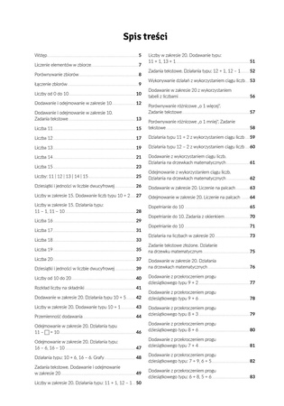 Działania z pomysłem Dodawanie i odejmowanie w zakresie 20