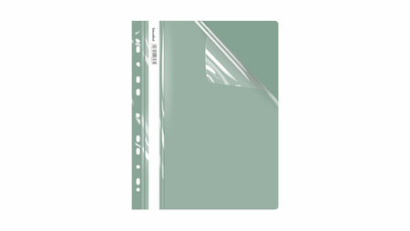 Paczka Skoroszyt A4 twardy zawieszany zieleń morandi 10 sztuk