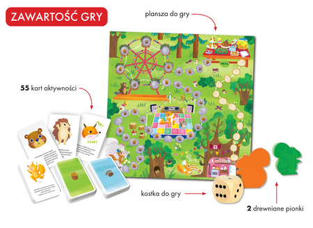 Gra Leśny bal logopedyczna Kapitan Nauka