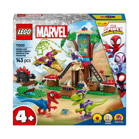 Lego Bitwa Spidey’ego i Gobby’ego przy domku na drzewie 11200