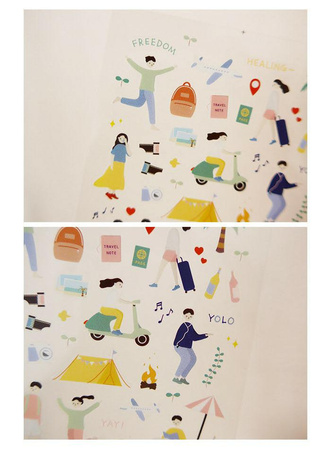 Naklejki ozdobne Wakacje