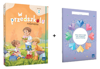 PAKIET Superpakiet W przedszkolu naturalnie. Poziom B.  + Arkusz obserwacyjny cech rozwojowych dziecka 5-letniego
