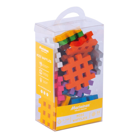 Klocki konstrukcyjne midi 22 elementy