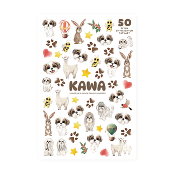 Tatuaże Kawa 50 sztuk