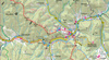 Bieszczady i Góry Sanocko-Turczańskie mapa turystyczna 1: 65 000 foliowana 2024