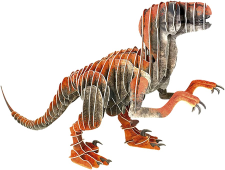 Puzzle 64 3D Dinozaury Welociraptor 111491