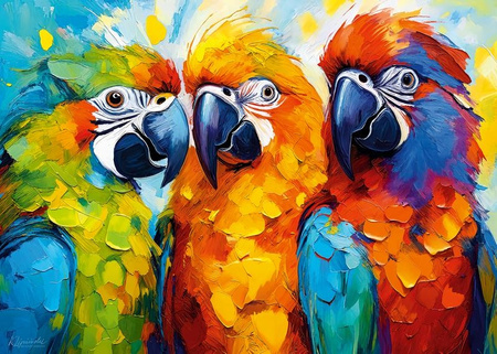 Puzzle 500 CherryPazzi Tropical Trio 20388