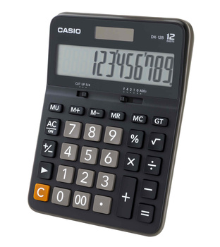 Kalkulator biurowy Casio DH-12BK-S