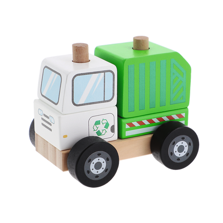 Zabawka drewniana Garbage truck 61764