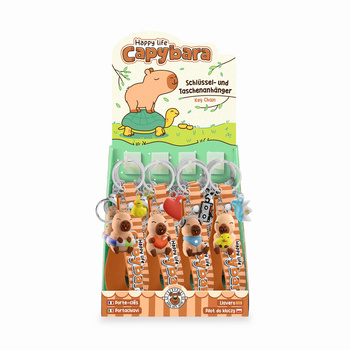 Brelok do kluczy Kapibara 1szt.mix