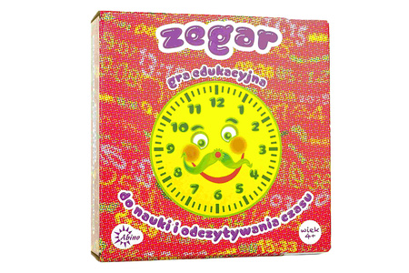 Zegar do nauki odczytywania czasu
