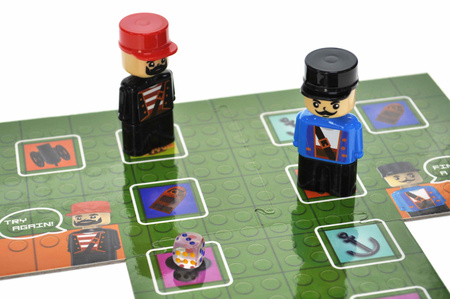 Klocki konstrukcyjne Block&Steps Statek Piracki +Gra planszowa 3w1