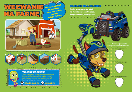 Zadanie dla Chase'a. Psi Patrol. Stemple w Akcji