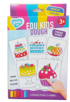 Masa plastyczna lekka TM Lovin Edu Kids Sweets + karty